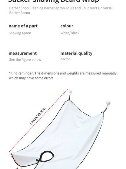 ✂️ Beard Catcher Shaving Apron for Men