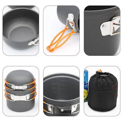 CampLite™ Outdoor Cookware Kit