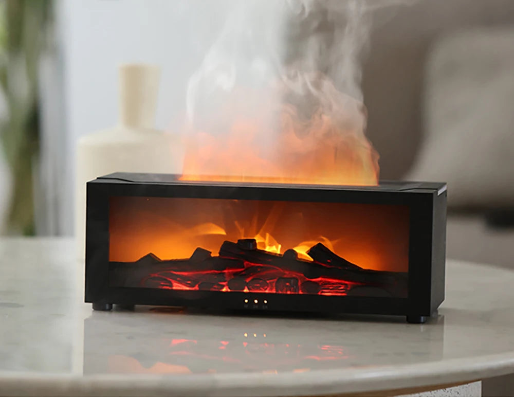 FlameGlow™ Aromatherapy Humidifier with Remote