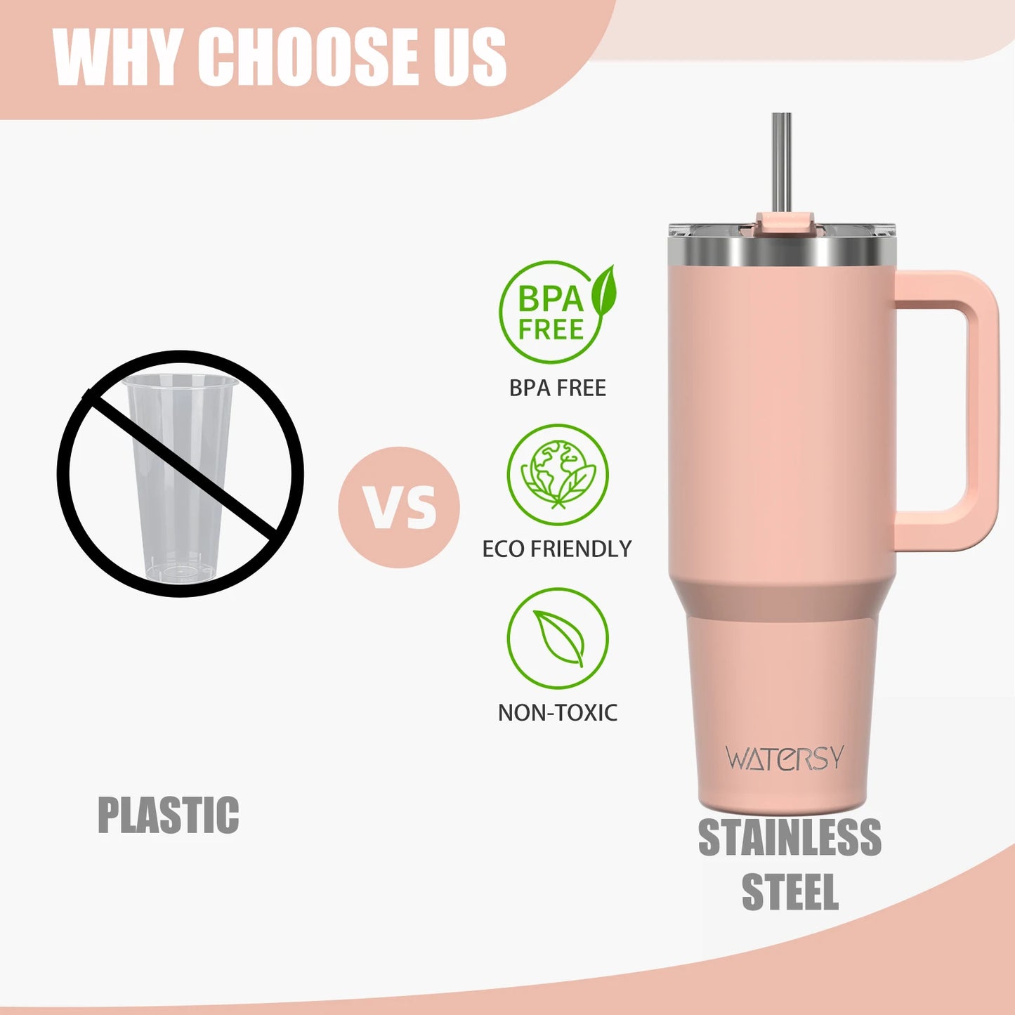 GoChill™ 40oz Stainless Steel Mug