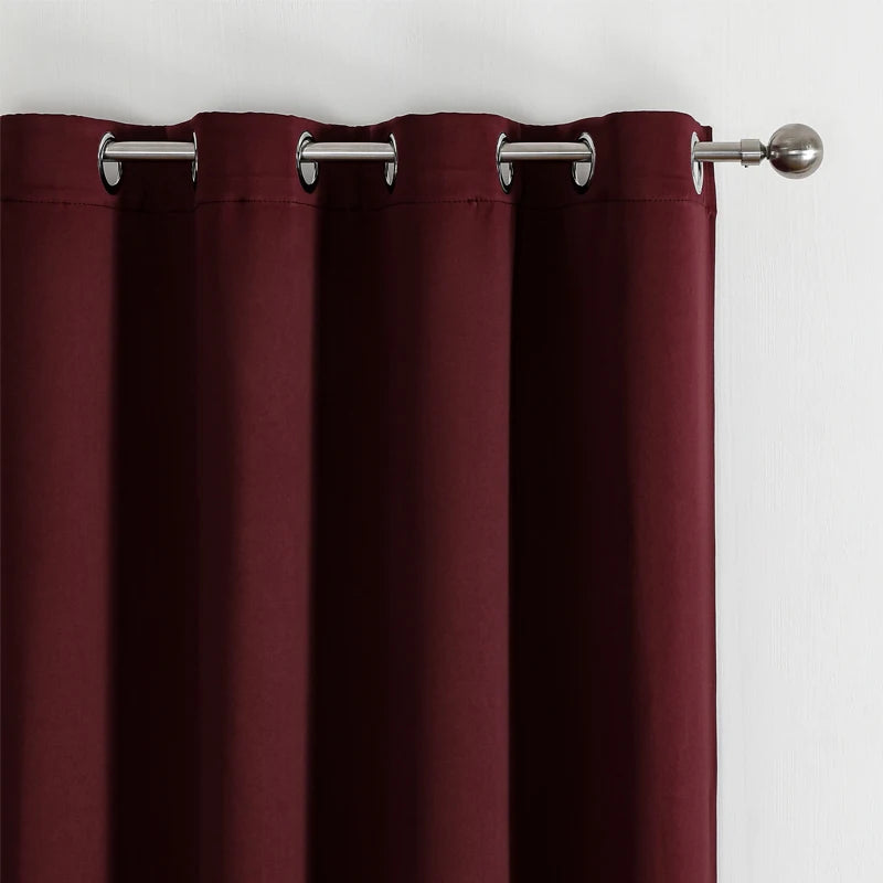 Blackout Bliss™ Grommet Curtains for Bedroom & Living Room, Thermal Insulated