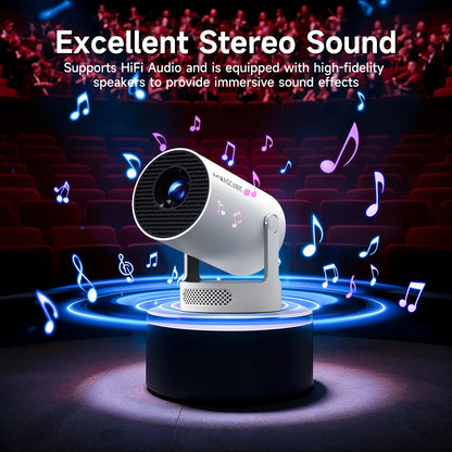 MagBeam™ 720P Smart Projector (4k support)