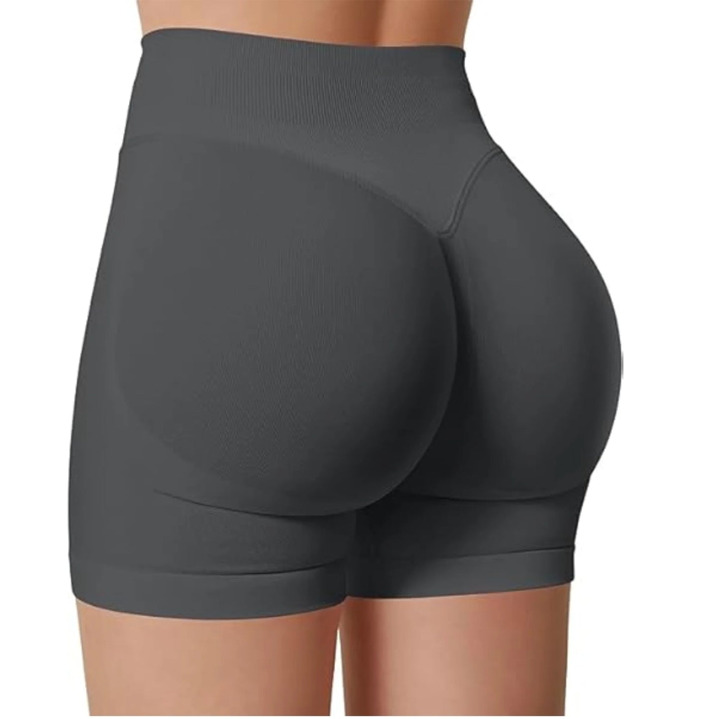 ElevateFit™ High Waist Yoga Shorts – Breathable Running & Training Pants