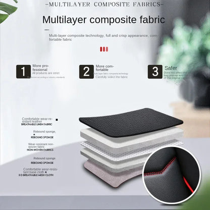 Universal Fit Car Seat Covers – 3D Design Faux Leather Protection