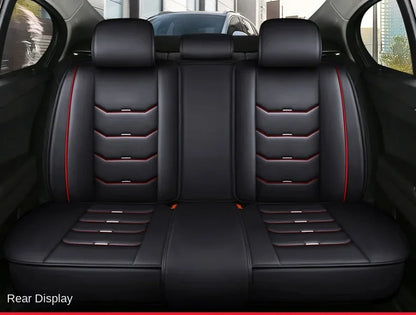 Universal Fit Car Seat Covers – 3D Design Faux Leather Protection