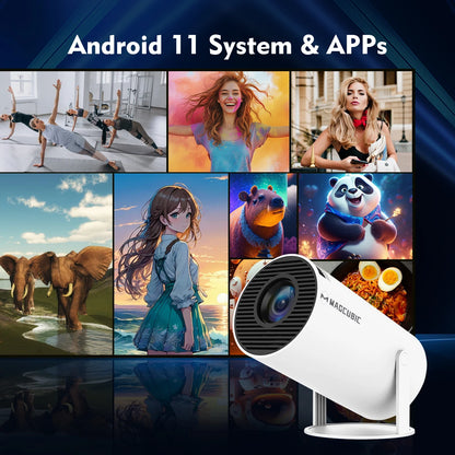 MagBeam™ 720P Smart Projector (4k support)