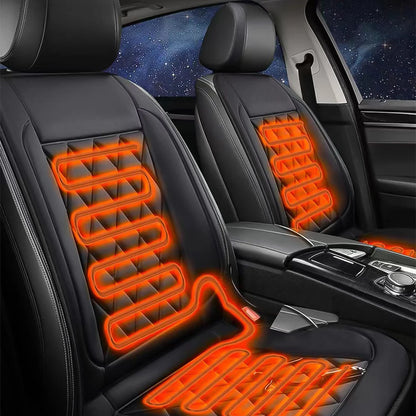 2 pcs 12V Dual Heated Seat Cushions