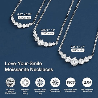 Elvia™ Certified Moissanite Necklace