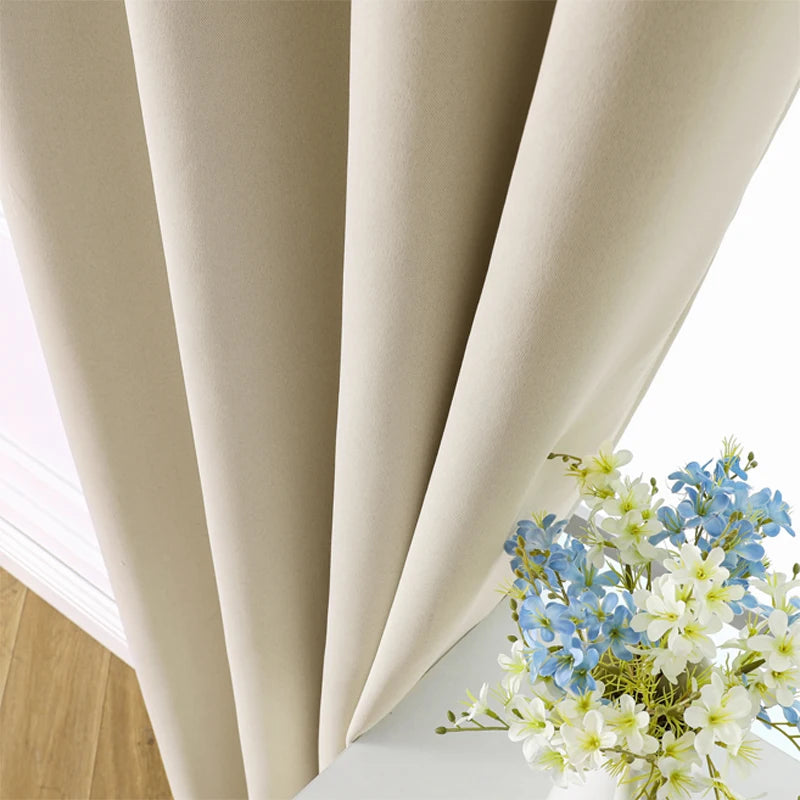 Blackout Bliss™ Grommet Curtains for Bedroom & Living Room, Thermal Insulated