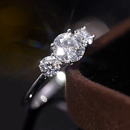 Celestara™ Moissanite Bridal Ring