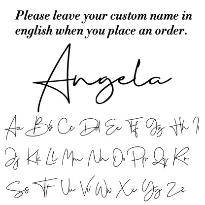 Signature Glow™ Custom Silve Choker – Personalized Stainless Steel Name Necklace
