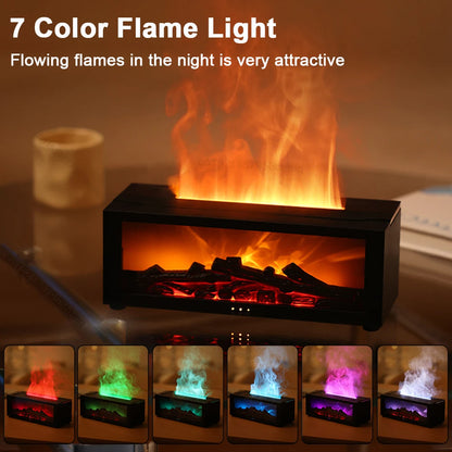 FlameGlow™ Aromatherapy Humidifier with Remote
