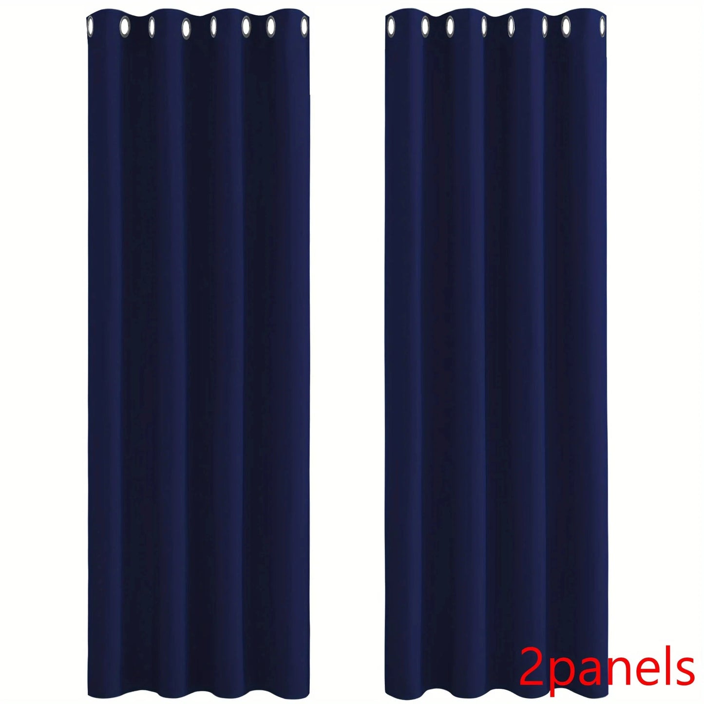 Blackout Bliss™ Grommet Curtains for Bedroom & Living Room, Thermal Insulated