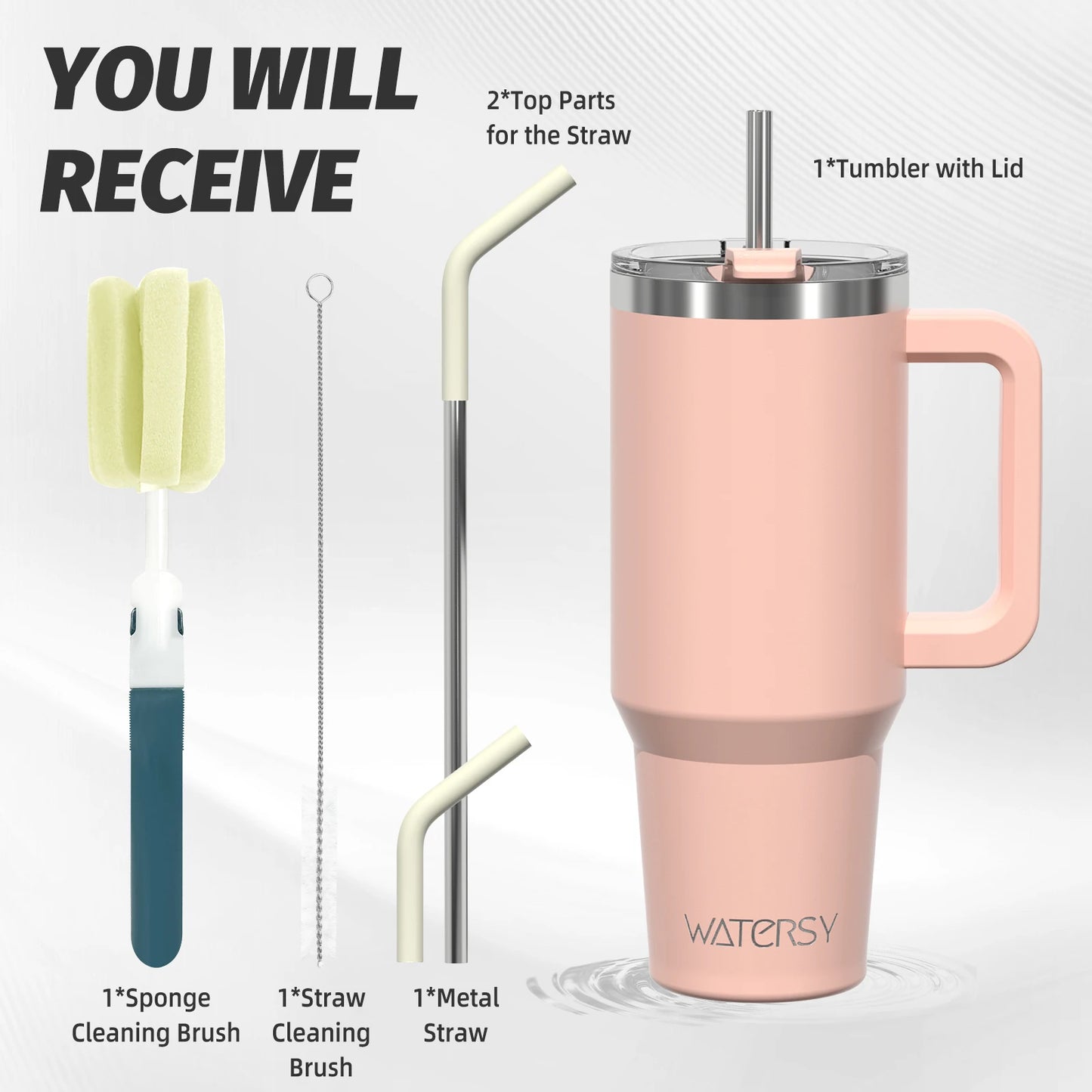 GoChill™ 40oz Stainless Steel Mug